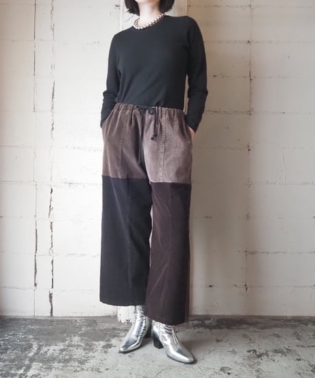 REMAKE Corduroy Wide Easy BR