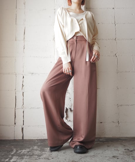 Tuck Flare Pants BR