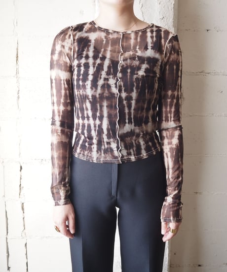 Tiedye Sheer Tops BRBE