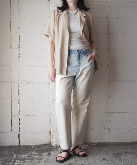 SAG HARBOR Short Sleeve Basic Tailored Jacket LBR