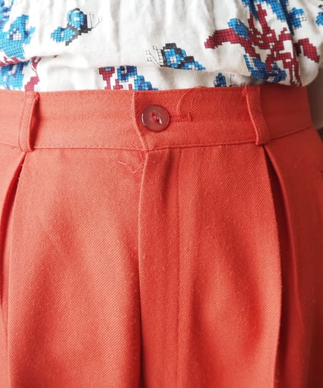 1970's Center Pressed Pants RE