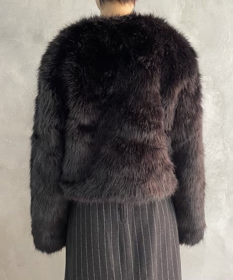 Fake Fur Jacket BK