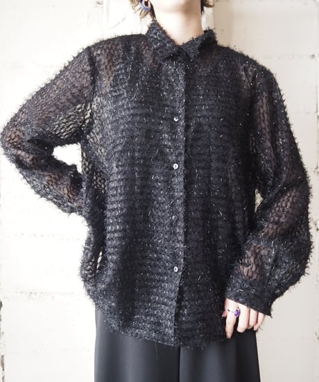 Shaggy Sheer Shirt BK