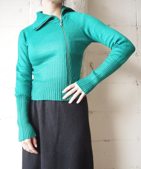 Asymmetric Zip Sweater GN