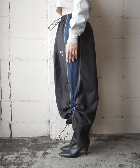 REMAKE PUMA Drawstring Track Skirt BKBLU