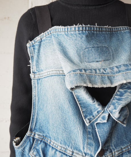 ORFEO Denim Vest Vest BL