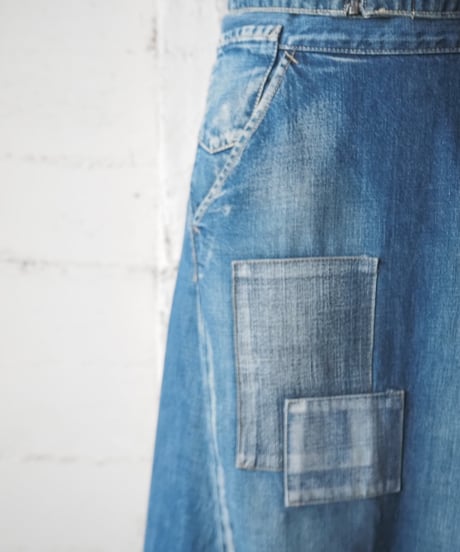 Levis Engineerd patch work denim skirt NV