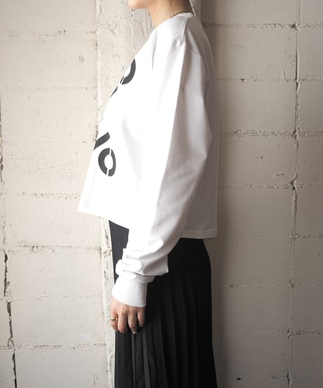 REMAKE KENZO Logo Long Sleeve Tee WH