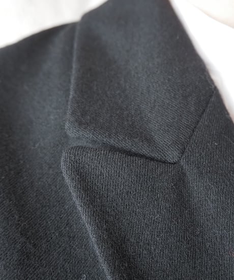 Double Breasted Wool Jacket BK