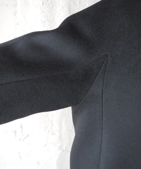 Max Mara Wool × Cashmere Kimono Sleeve Coat BK