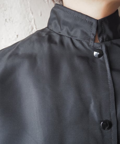 Boa Liner Snap Button Nylon Jacket BK