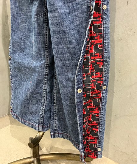 90's PACO JEANS Side Snap Denim Pants BL
