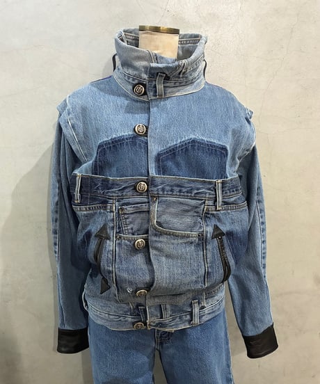 Desigual Patchwork Art Denim Jacket BL