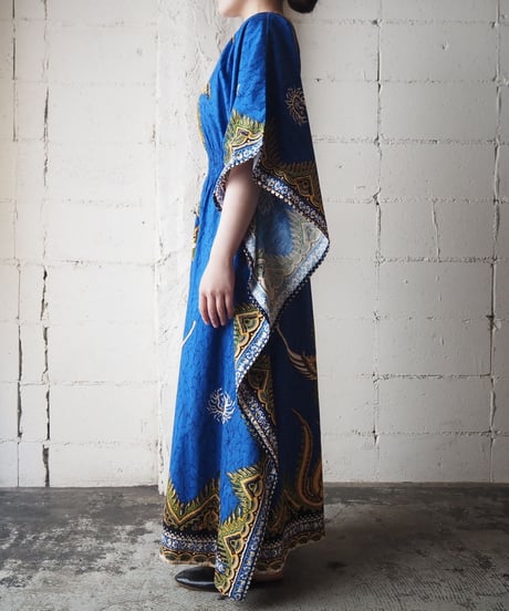 Front China Button Batik Dress BL