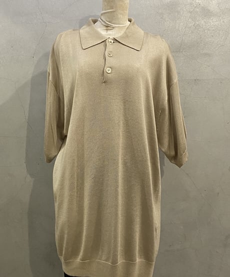 S/S Big Polo Knit BE
