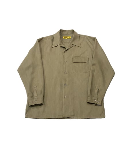L/S Open Collar Shirt BE