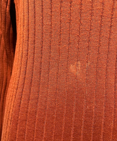 Rib Turtle Neck Knit TER