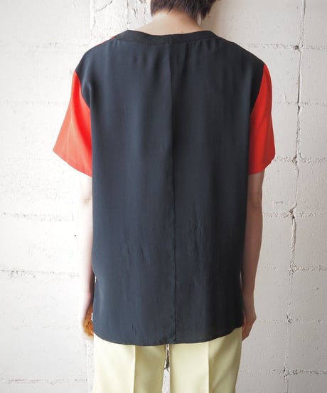 Stripe Sequin Pullover Silk Tops BKRE