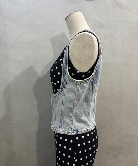 Calvin Klein Jeans Denim Corset Vest LBL