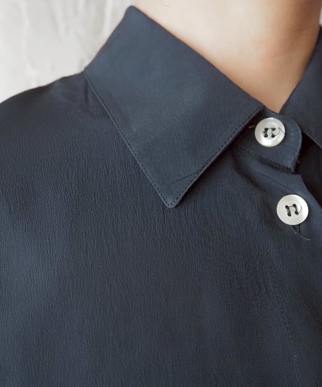White Button Short Sleeve Shirt BK