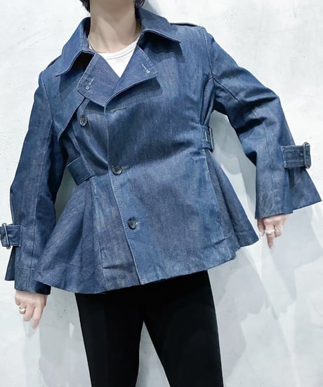 G-STAR RAW Belted Flare Denim Jacket NV