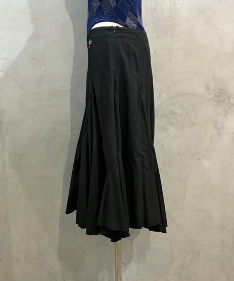 Desigual  Low Waist Flared Skirt BK