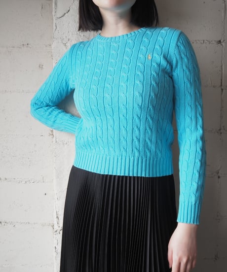 RALPH LAUREN SPORT Cable Knit LBL