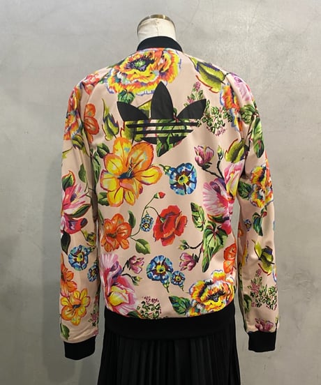adidas Flower Pattern Track Jacket BE BK