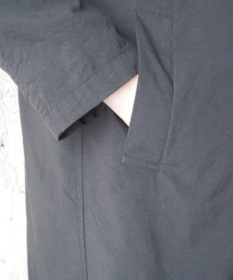 Plantation Shawl Collar Coat BK