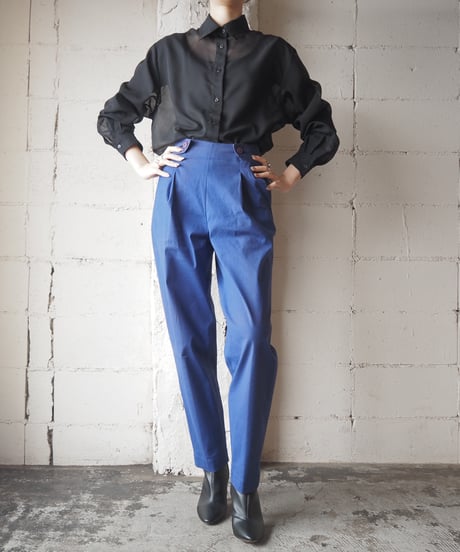 1990's ISSEI MIYAKE Button Design Pants BLPUR