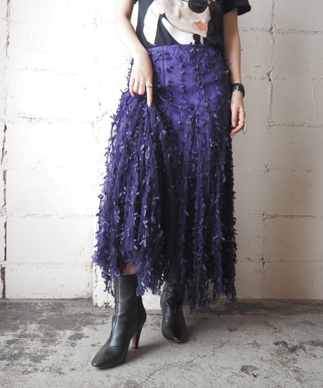 Ribbon Tulle Skirt PUR