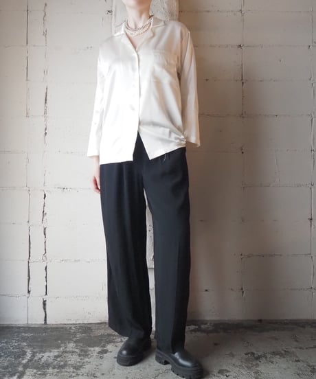 Christian Dior Open Collar Silk Shirt IV