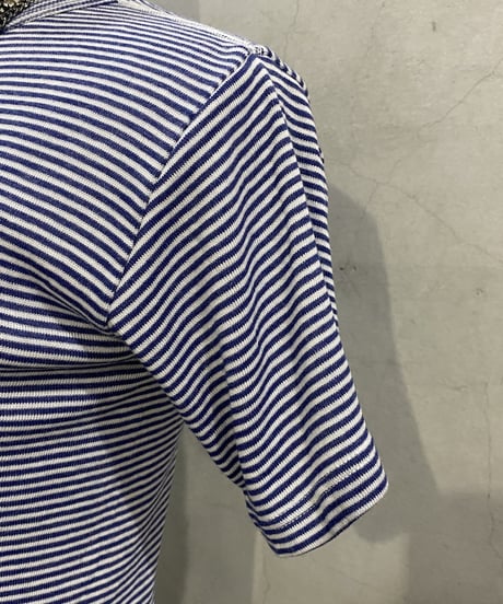 S/S Border Tee NVWH