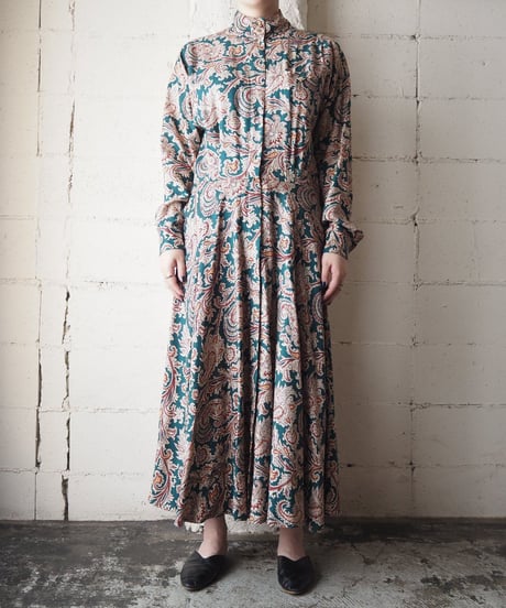 Stand Collar Paisley GN
