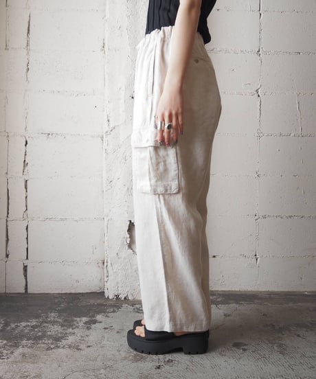 Linen Cargo Pants IV