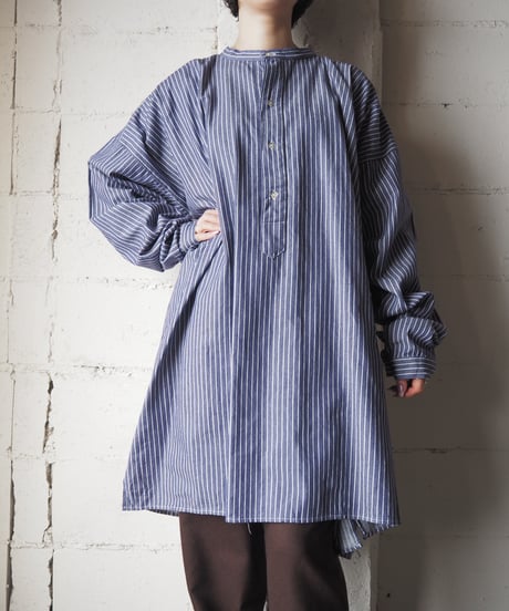Euro Stripe Work Shirt NV WH