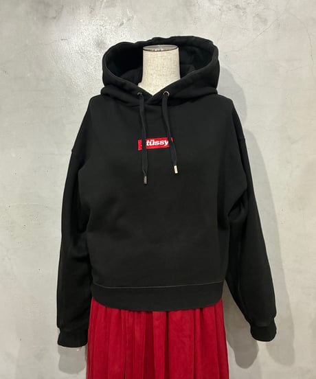 stussy Box Logo Hoodie BK