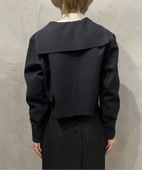 Remake Short Wool Sailor Shirt NV