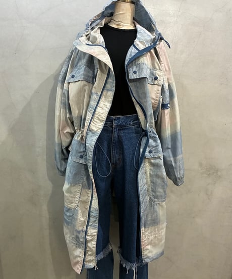 adidas STELLA McCartney Print Wzip Long Parka LBL WH LGR