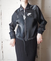 NIKE Sheer Zip Up Jacket BK