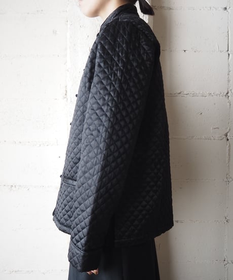 Quilted China Jacket BK