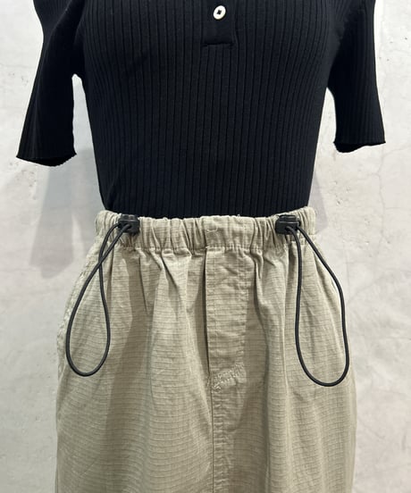 KANGOL Drawstrings Cargo Skirt KA