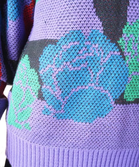 Psychedelic Pattern Knit