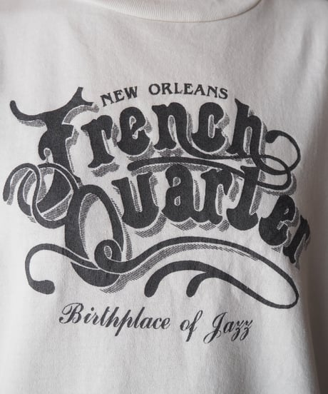 1970-80's NEW ORLEANS Jazz French Sleeve SaeaWH