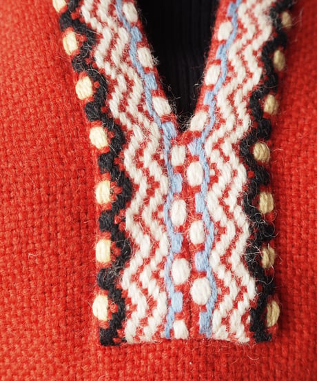 1970's Side Laceup Embroidery Knit RE