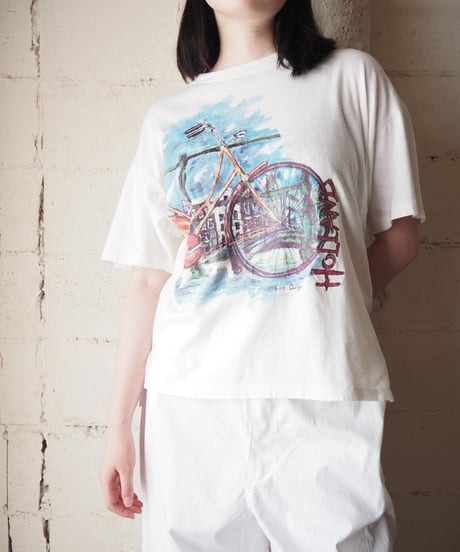 Kist Design Holland Art Print T-Shirt WH BL RE GN