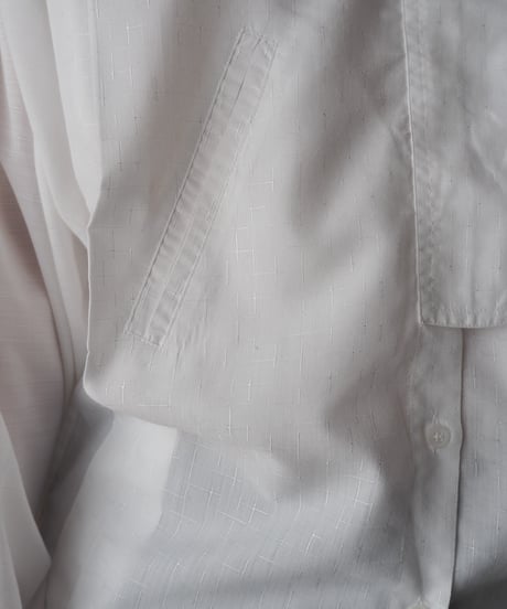 Stand Collar Shirt With Pockets WH