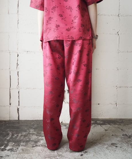 1990's Shadow Flower Easy Pants RE