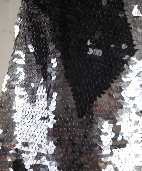 Zigzag Hem Spangle Pullover SVBK