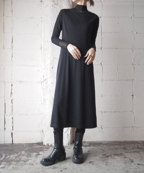DKNY N/S Crew Neck Dress BK